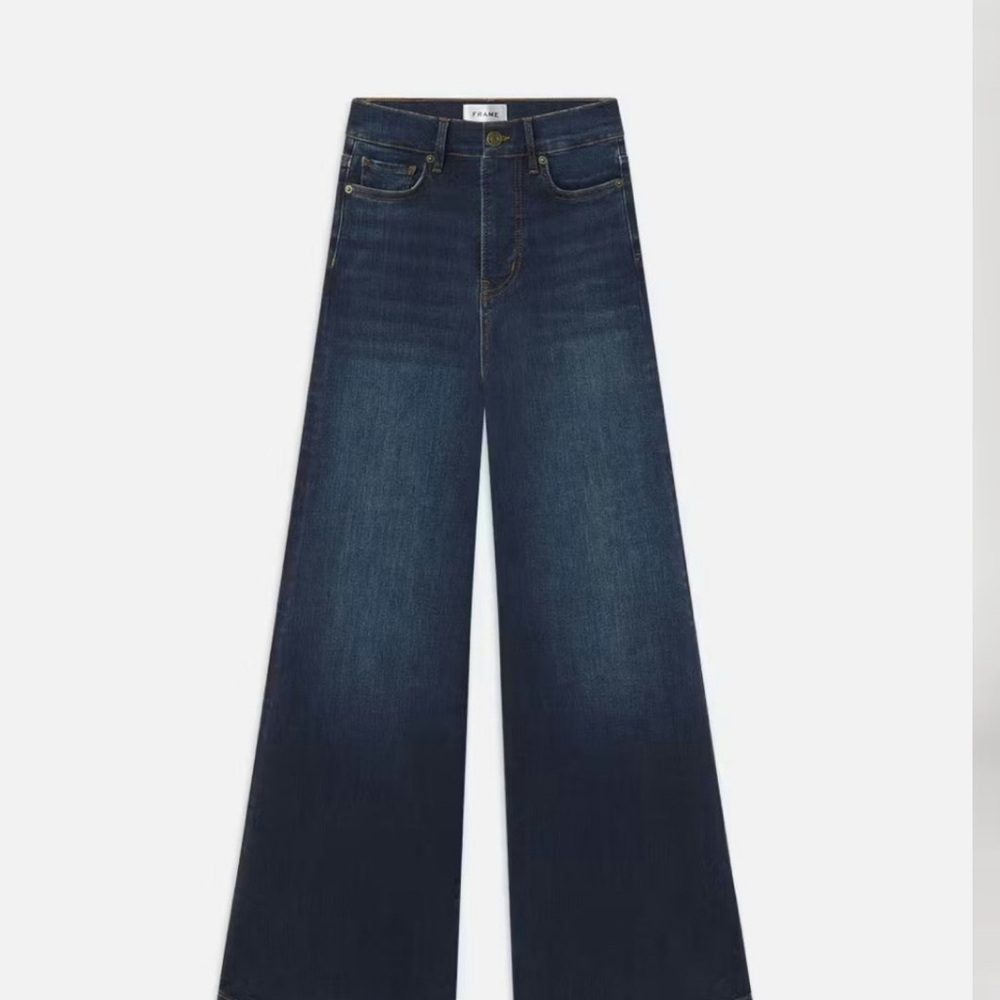 Frame Le Palazzo Crop in Moonflower